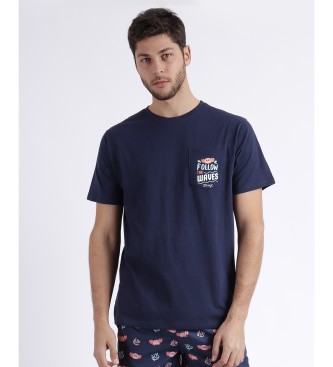 Aznar Innova T-shirt Cangrejos navy