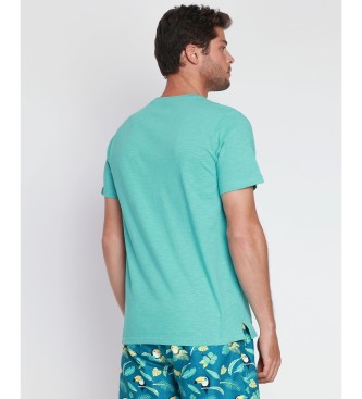 Aznar Innova Turquoise Tucan T-shirt