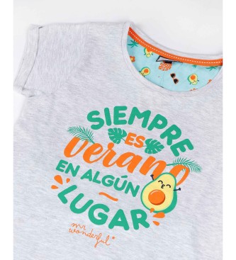Aznar Innova Short Sleeve Pajamas It's Always Summer for Nia