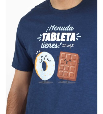 Aznar Innova Pijama Manga Corta Tableta  marino