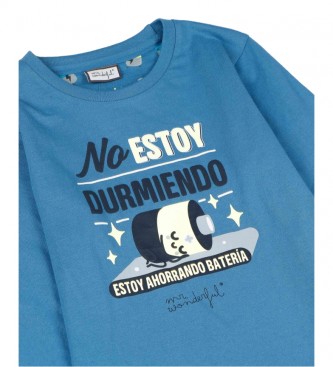 Aznar Innova MR WONDERFUL Pyjama met lange mouwen voor jongens Batterijpakket