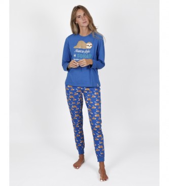 Aznar Innova Pijamas de manga comprida do sonho da mulher
