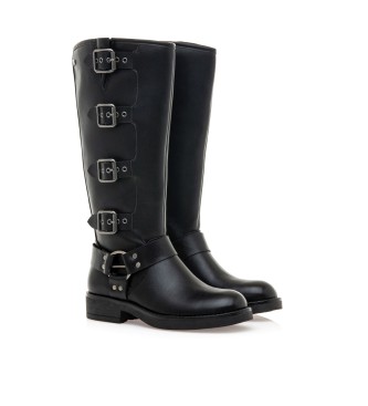 Mustang Botas Brunei Negro