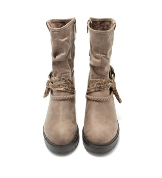 Mustang Freizeitstiefel Doris taupe