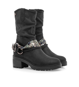 Mustang Botas Doris Negro