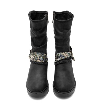 Mustang Doris Boots Black