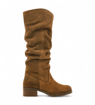 Mustang Bottes en cuir Frontier marron