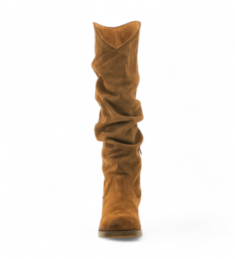 Mustang Brown Frontier Lederstiefel