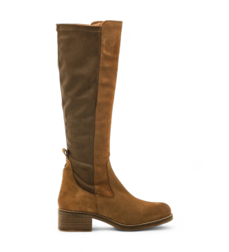 Mustang Brown Frontier Lederstiefel