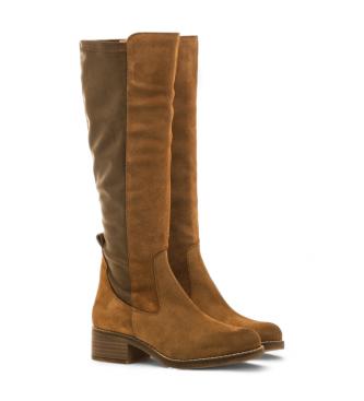 Mustang Brown Frontier Lederstiefel