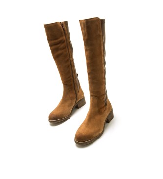 Mustang Brown Frontier Lederstiefel