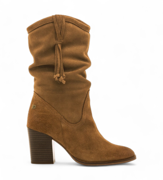 Mustang Brown Jolie Leather Boots