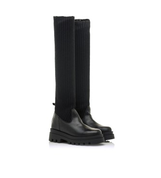 Mustang Casual Kelly Boot Schwarz - Absatzhhe 5.5cm 