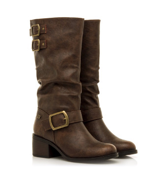 MTNG Brown Persea Boots