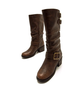 MTNG Brown Persea Boots