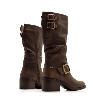 MTNG Brown Persea Boots