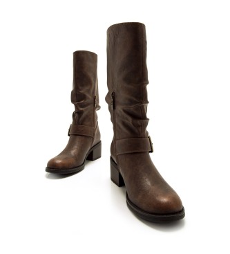 MTNG Brown Persea Boots