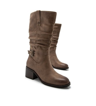 Mustang Bottes Persea H Marron