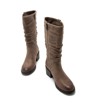 Mustang Bottes Persea H Marron