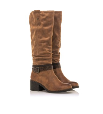 Mustang Bottes Persea marron