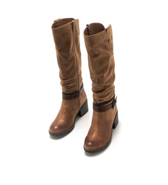 Mustang Bottes Persea marron