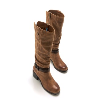 Mustang Bottes Persea marron