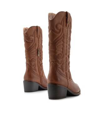 Mustang Bottes Tanubis marron