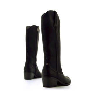 Mustang Tanubis Stiefel Schwarz