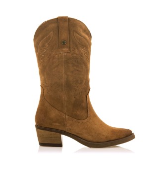 Mustang Bottes en cuir Teo Brown