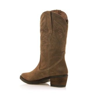 Mustang Bottes en cuir Teo Brown