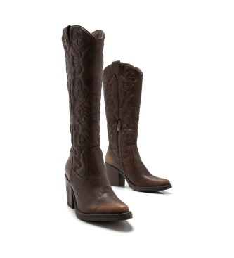 Mustang Bottes Tijuana marron