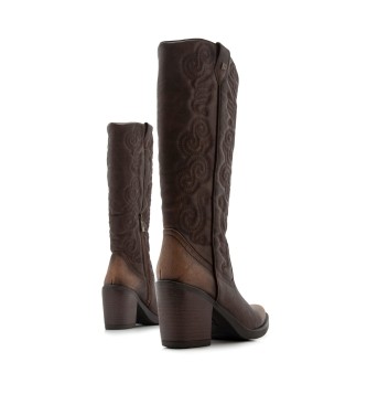 Mustang Bottes Tijuana marron