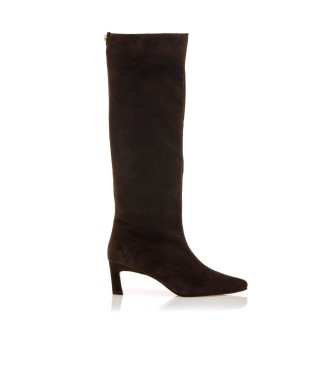 MTNG Bottes en cuir Gala marron