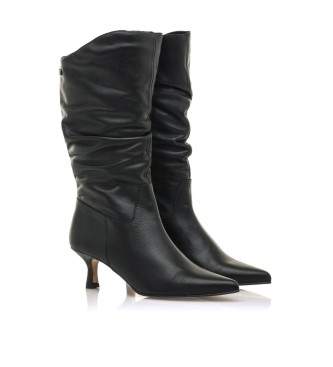 Mustang Leather boots Dress INDIE black