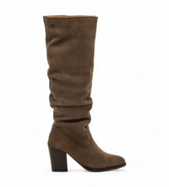 Mustang Brown Jolie Leather Boots