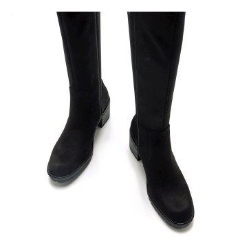 Mustang Maya boots black -Heel height 6cm