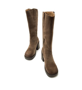 Mustang Bottes en cuir marron New Oasis