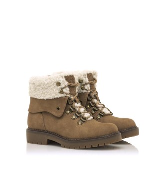 Mustang Kids Alaska Casual Ankle Boots Brown