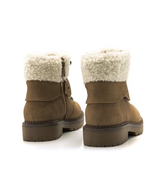 Mustang Kids Alaska Casual Ankle Boots Brown