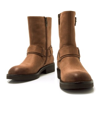 Mustang Brown Bruna ankle boots