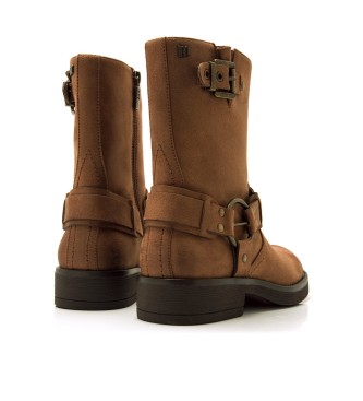 Mustang Brown Bruna ankle boots