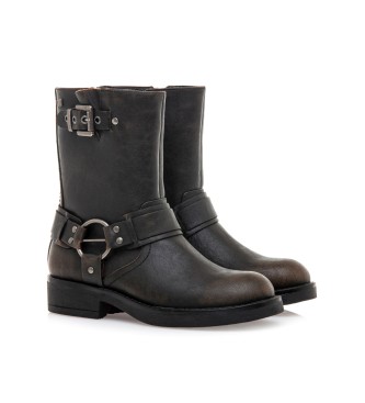 Mustang Brunei Ankle Boots Brown