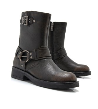 Mustang Brunei Ankle Boots Brown