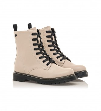 Mustang Storm Low Ankle Boots beige