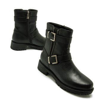 Mustang Campa Ankle Boots Black