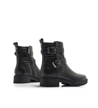 Mustang Casual Ankle Boots Campaña negra