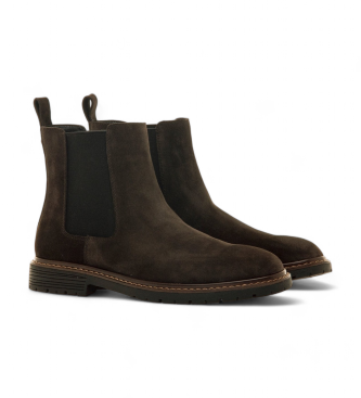 Mustang Botas de couro Daris castanhas