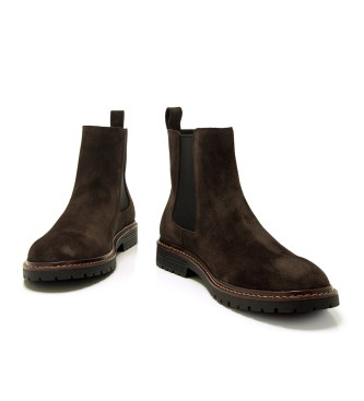 Mustang Botas de couro Daris castanhas