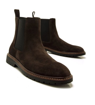 Mustang Botas de couro Daris castanhas