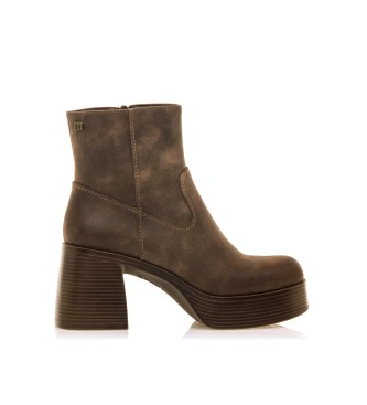 Mustang Bottines Dunae marron